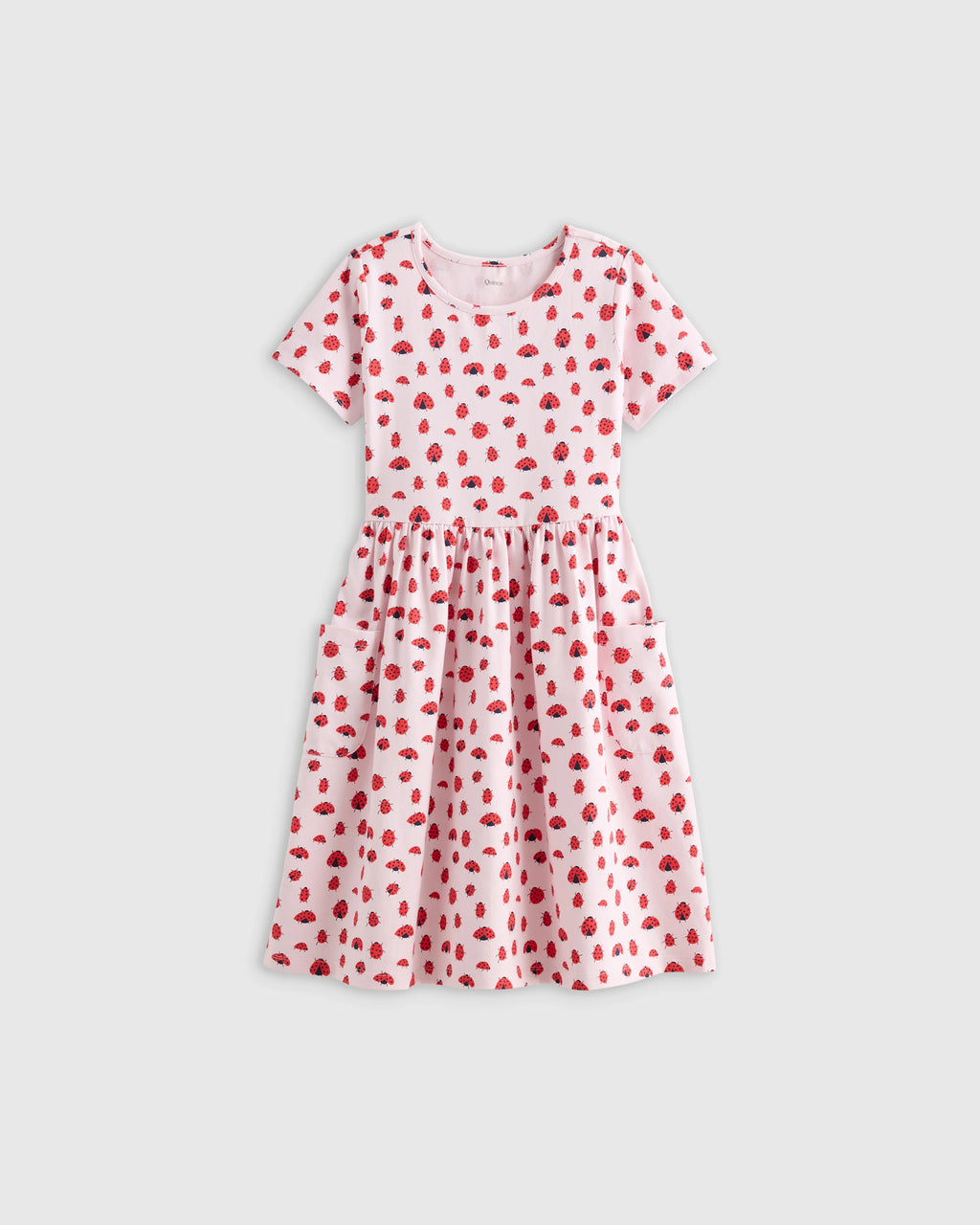 Organic Cotton Fit and Flare Pocket Dress - 2T / Critter Floral