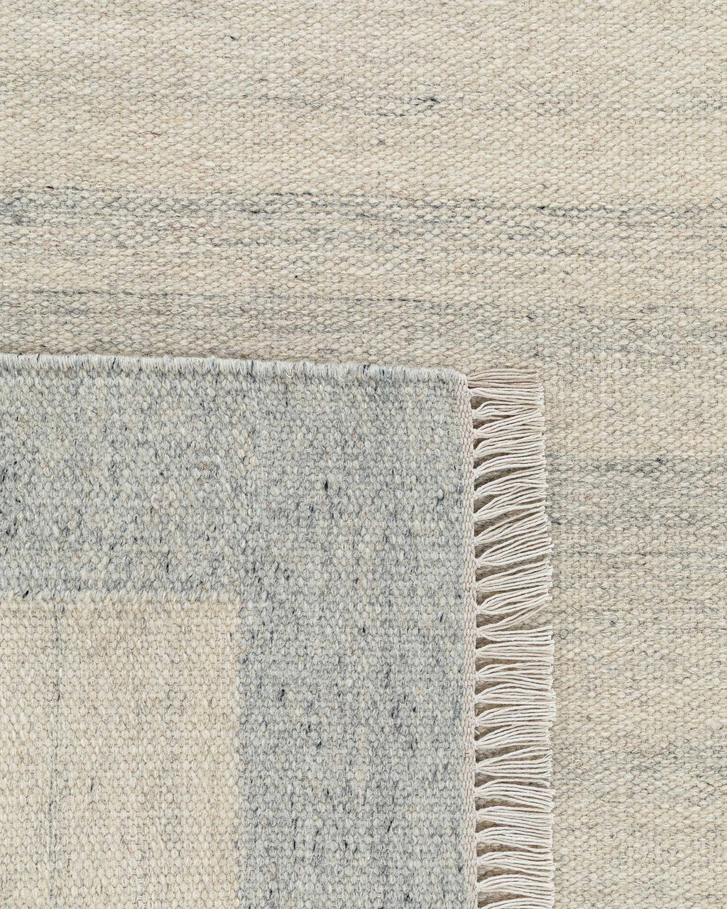 Sahara Flatweave Wool Rug - 2' x 3' / Charcoal