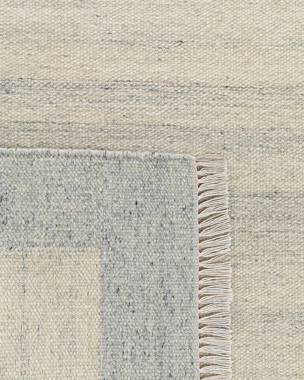 Sahara Flatweave Wool Rug - 2' x 3' / Charcoal