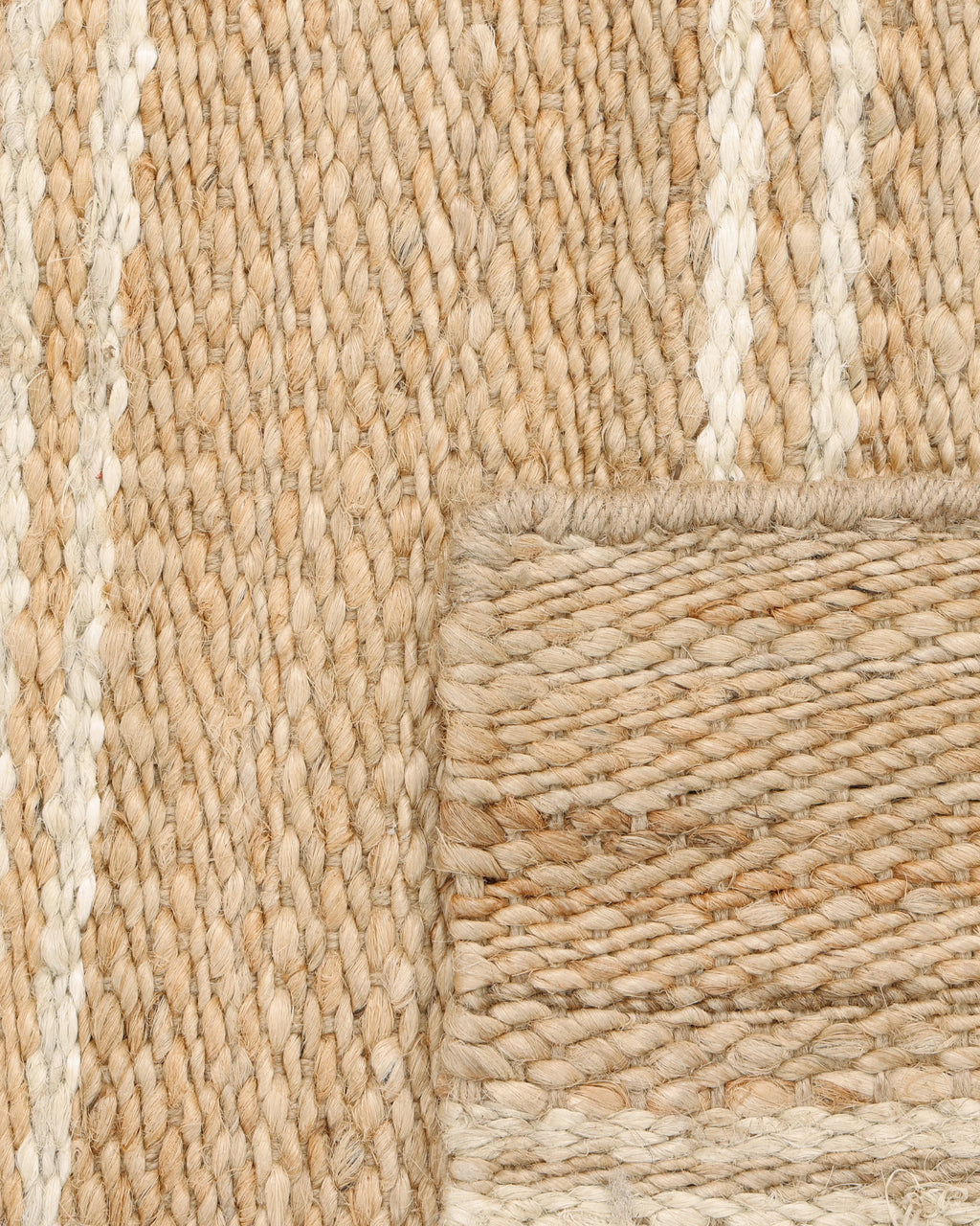 Rain Handwoven Jute Rug - 5' x 8' / Natural
