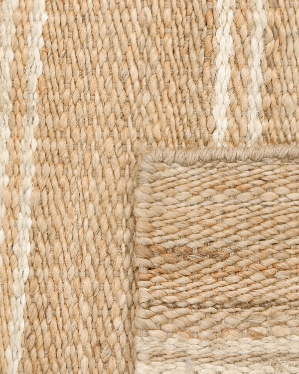 Rain Handwoven Jute Rug - 5' x 8' / Natural