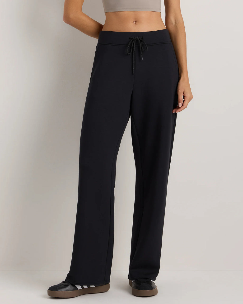 CloudComfort Wide Leg Pants - XS / Pebble Beige
