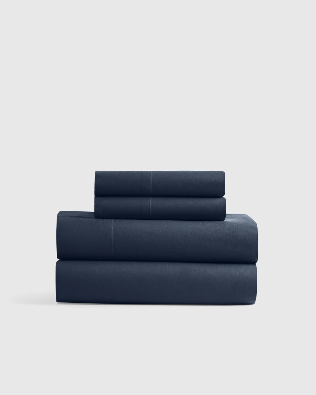 Organic Crisp Percale Sheet Set - Twin / White