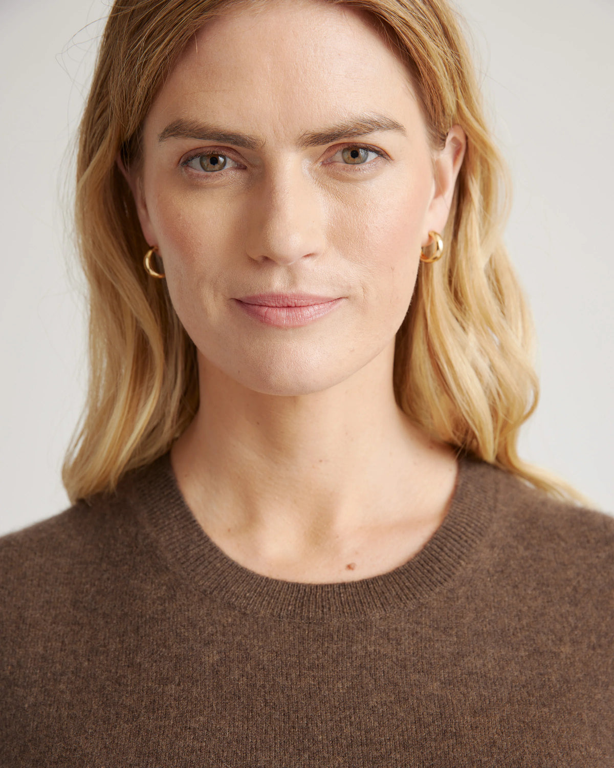 Mongolian Cashmere Tee - XS / Pale Custard Yellow