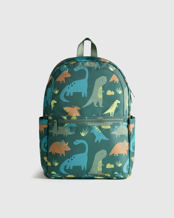 Recycled Double Pocket Backpack - One Size / Rainbow Clouds