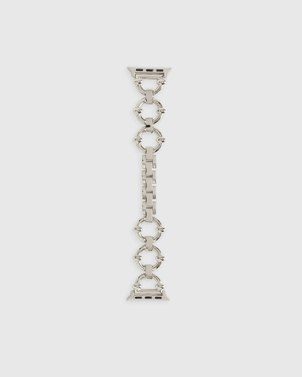 Stainless Steel Chain Link Smartwatch Band - 38mm - 42mm / Gold