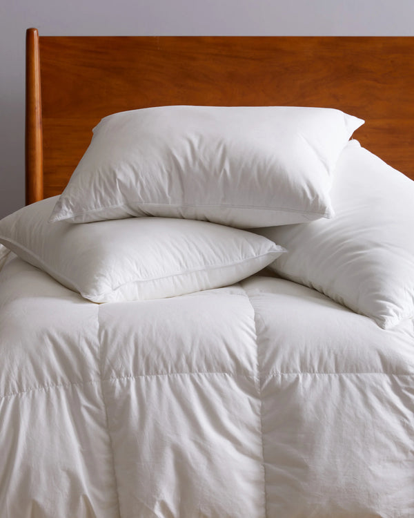 Luxe Goose Down Duvet Insert - Twin / White