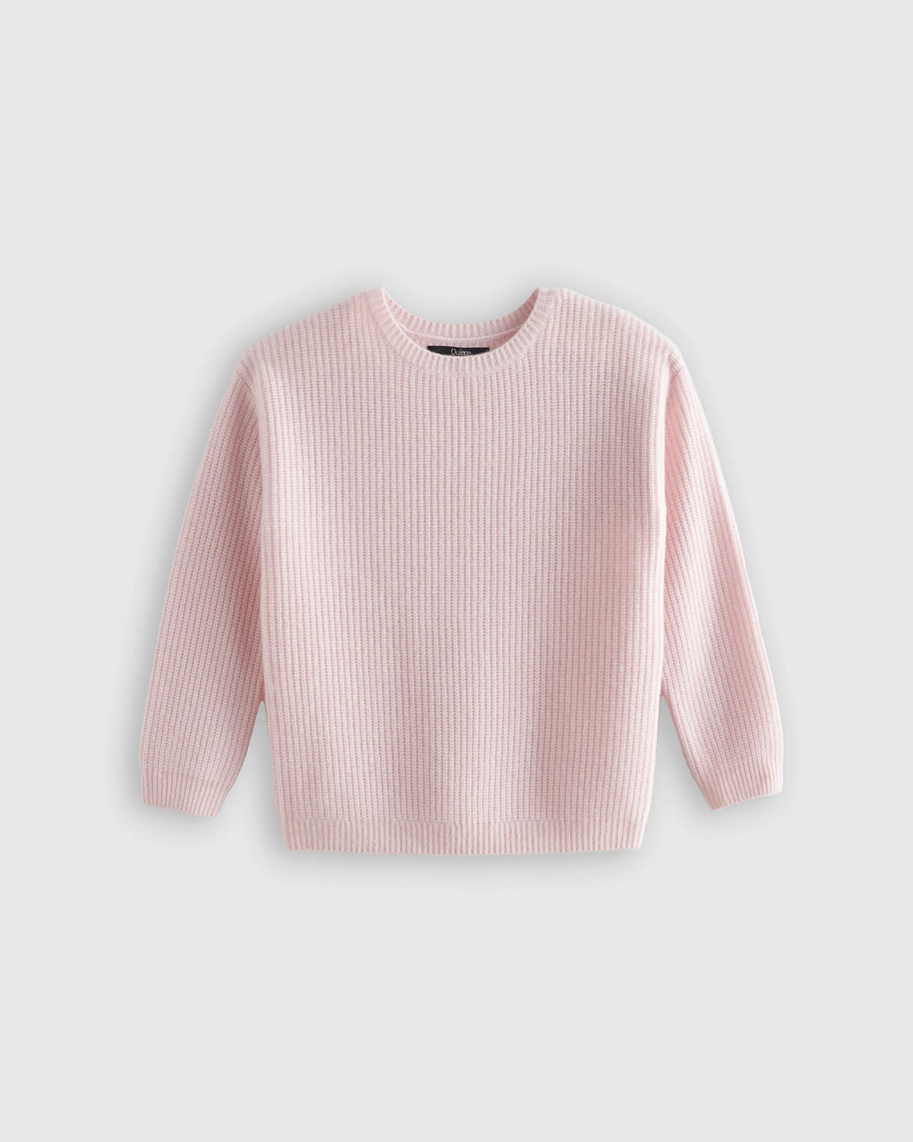 Washable Cashmere Fisherman Tunic Sweater - 6 / Oatmeal