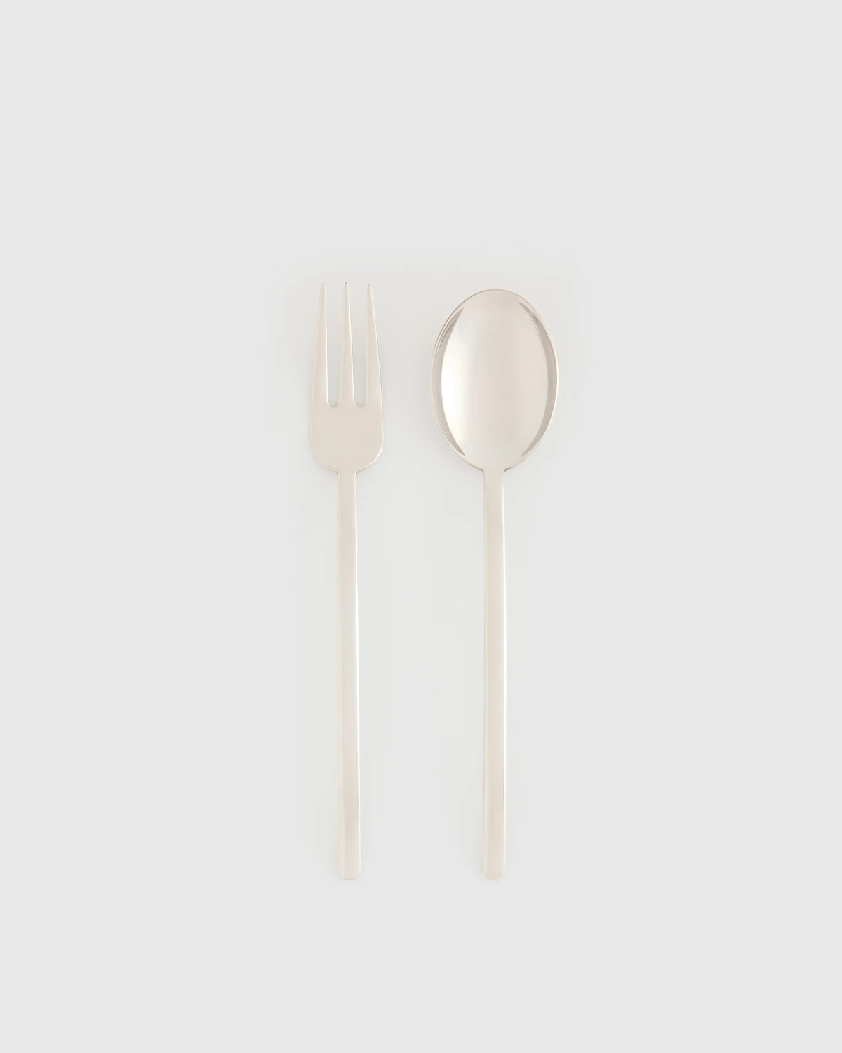 Due 2-Pc Serving Utensil Set by Mepra - One Size / Polished Stainless Steel Main image