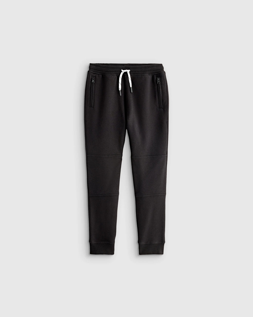 Organic Cotton French Terry Reinforced Knee Slim Jogger - 6 / Navy