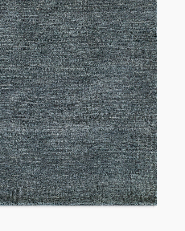 Wells Hand-Loomed Wool Rug - 5' x 8' / Blue