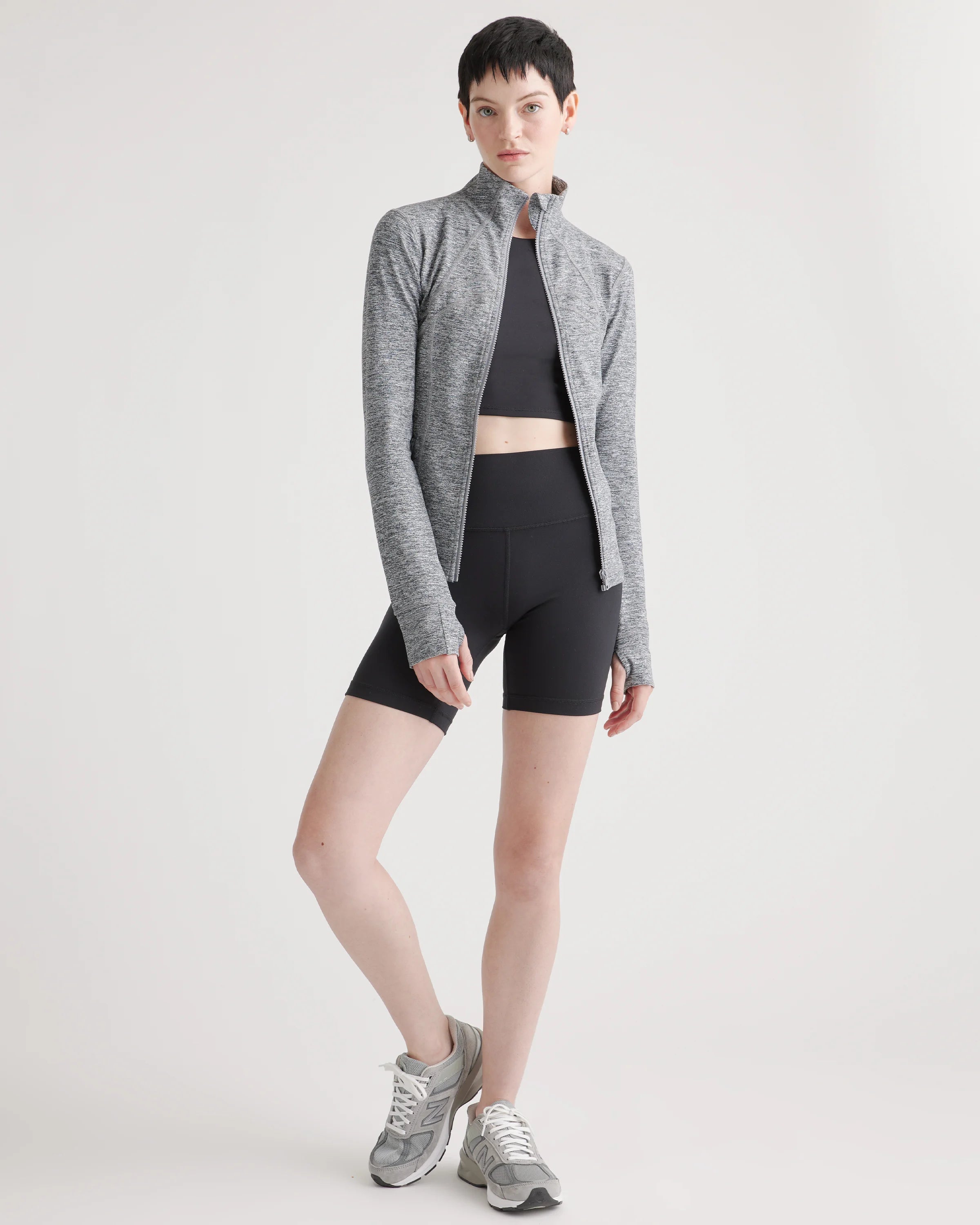 Ultra-Soft Slim Fit Jacket - XS / Heather Grey Secondary image