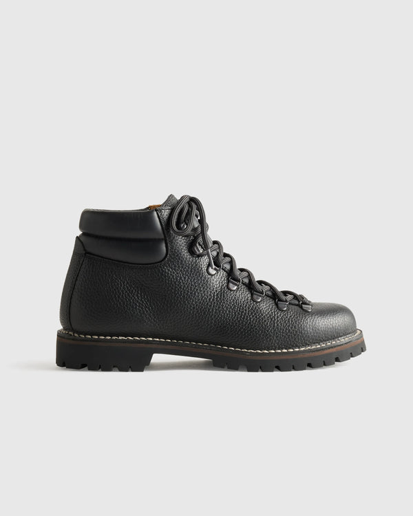 Crafted Leather Waterproof Hiking Boot - 7 / Burnt Timber