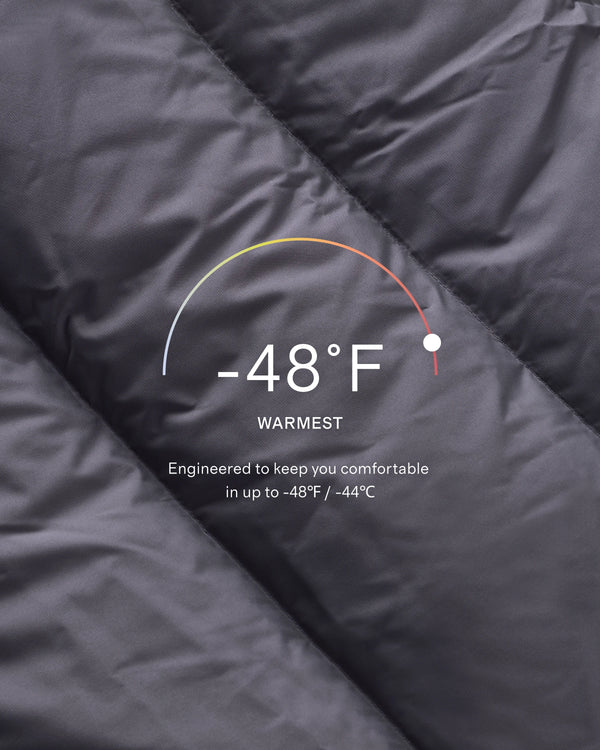 Responsible Down Puffer Vest - S / Carbon Grey