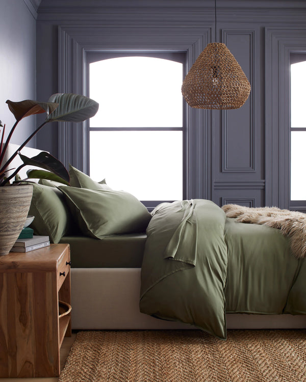 Bamboo Duvet Cover Set - Twin / Sand