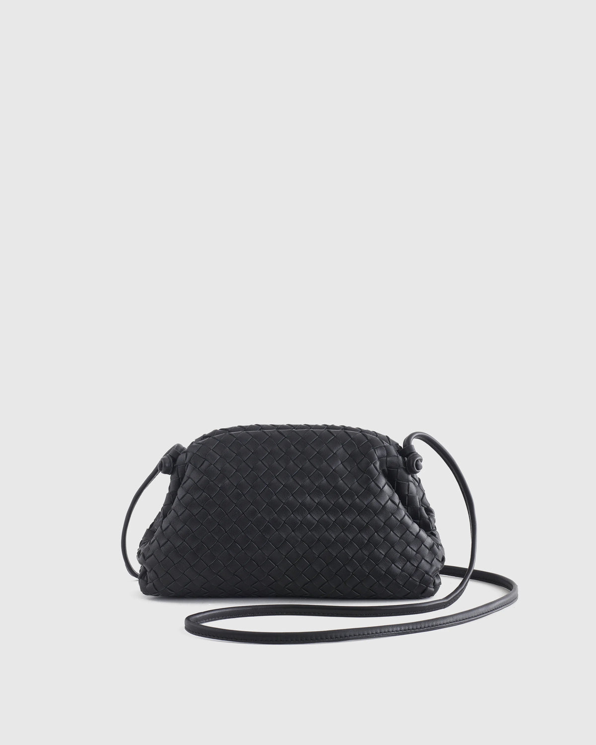 Naomi Handwoven Clutch - One Size / Black Main image