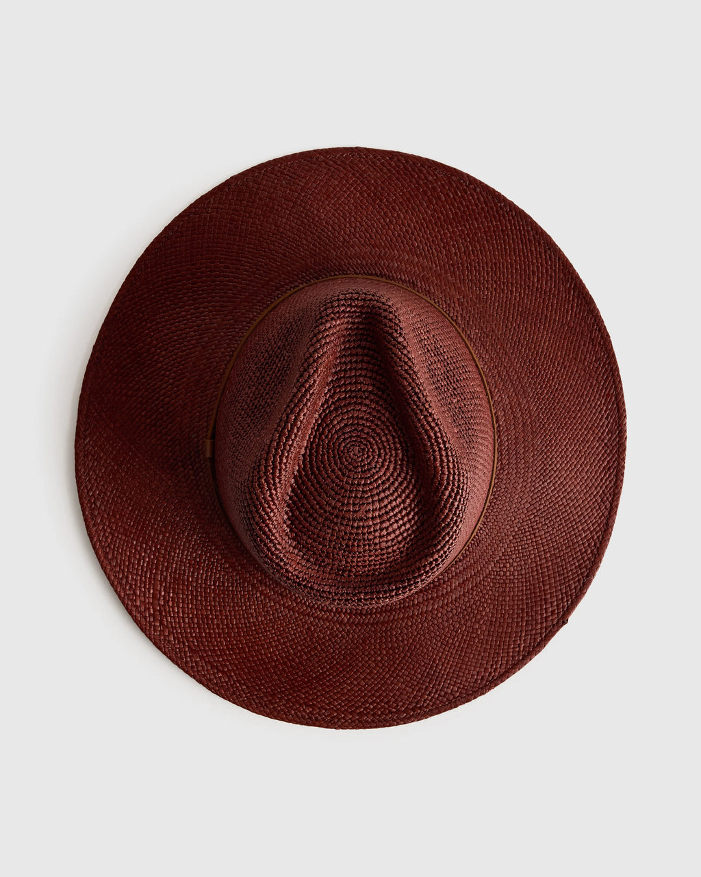Toquilla Straw Crochet Fedora - S / Natural