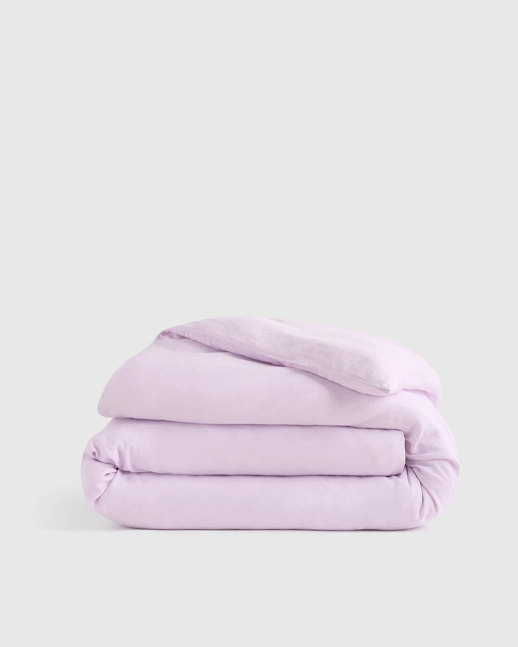 European Linen Duvet Cover - Twin / Peach