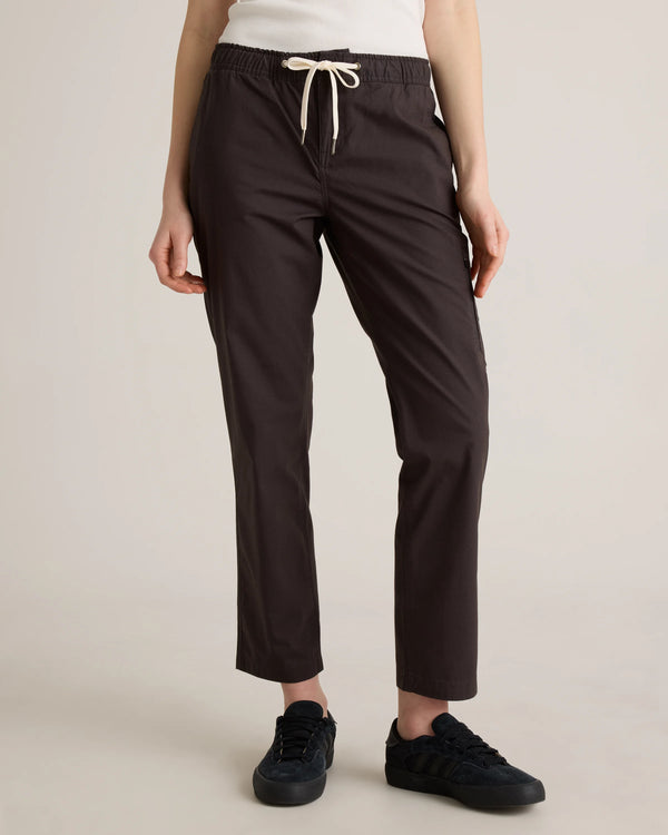 Organic Stretch Ripstop Straight Pants - XS / Steel