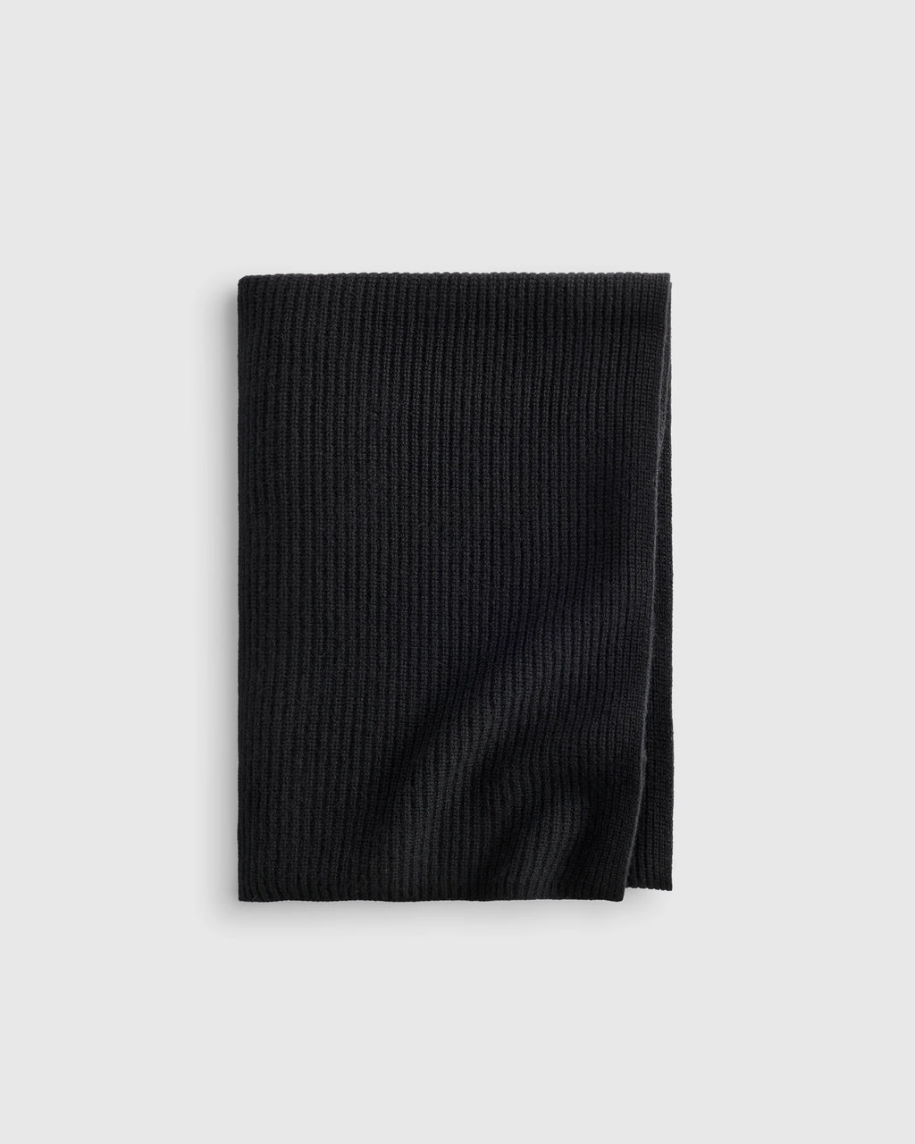 Ribbed Knit Cashmere Throw - 50x70 / Oatmeal