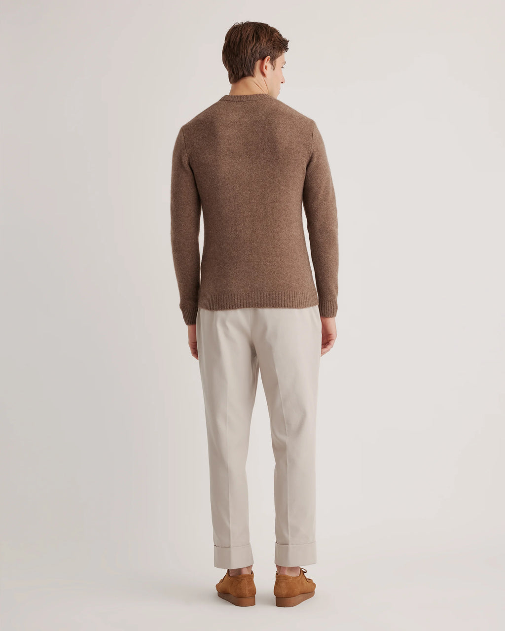 100% Yak Wool Crewneck Sweater - XS / Starry Night Navy