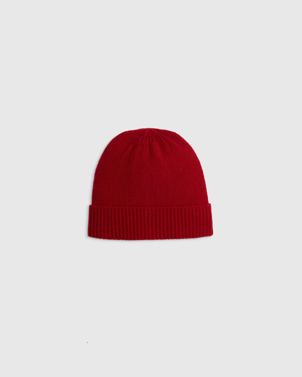 Washable Cashmere Beanie - S / Varsity Red