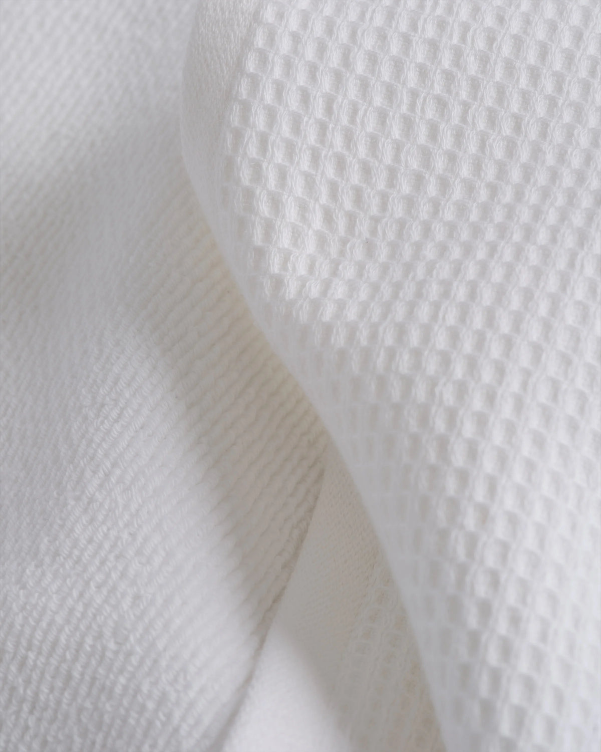 Turkish Waffle Terry Hand Towel (Set of 2) - One Size / White