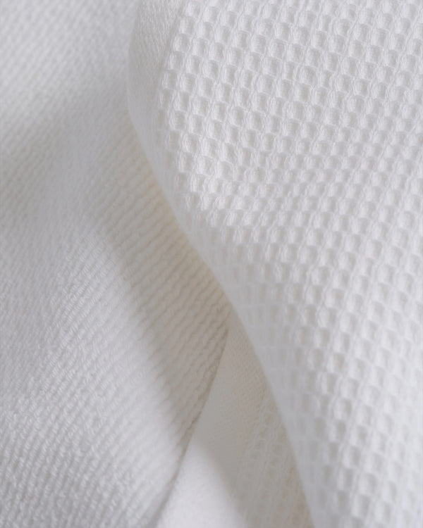 Turkish Waffle Terry Hand Towel (Set of 2) - One Size / White