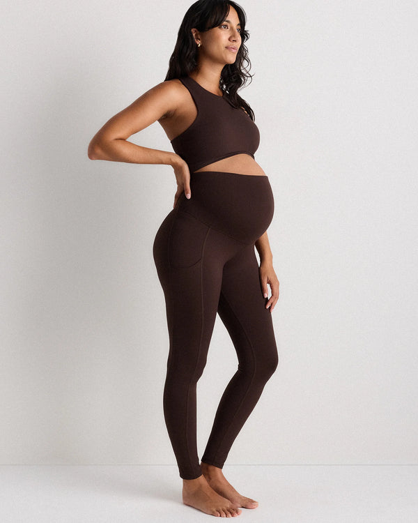 Ultra-Form Maternity Pocket Leggings - XS / Black