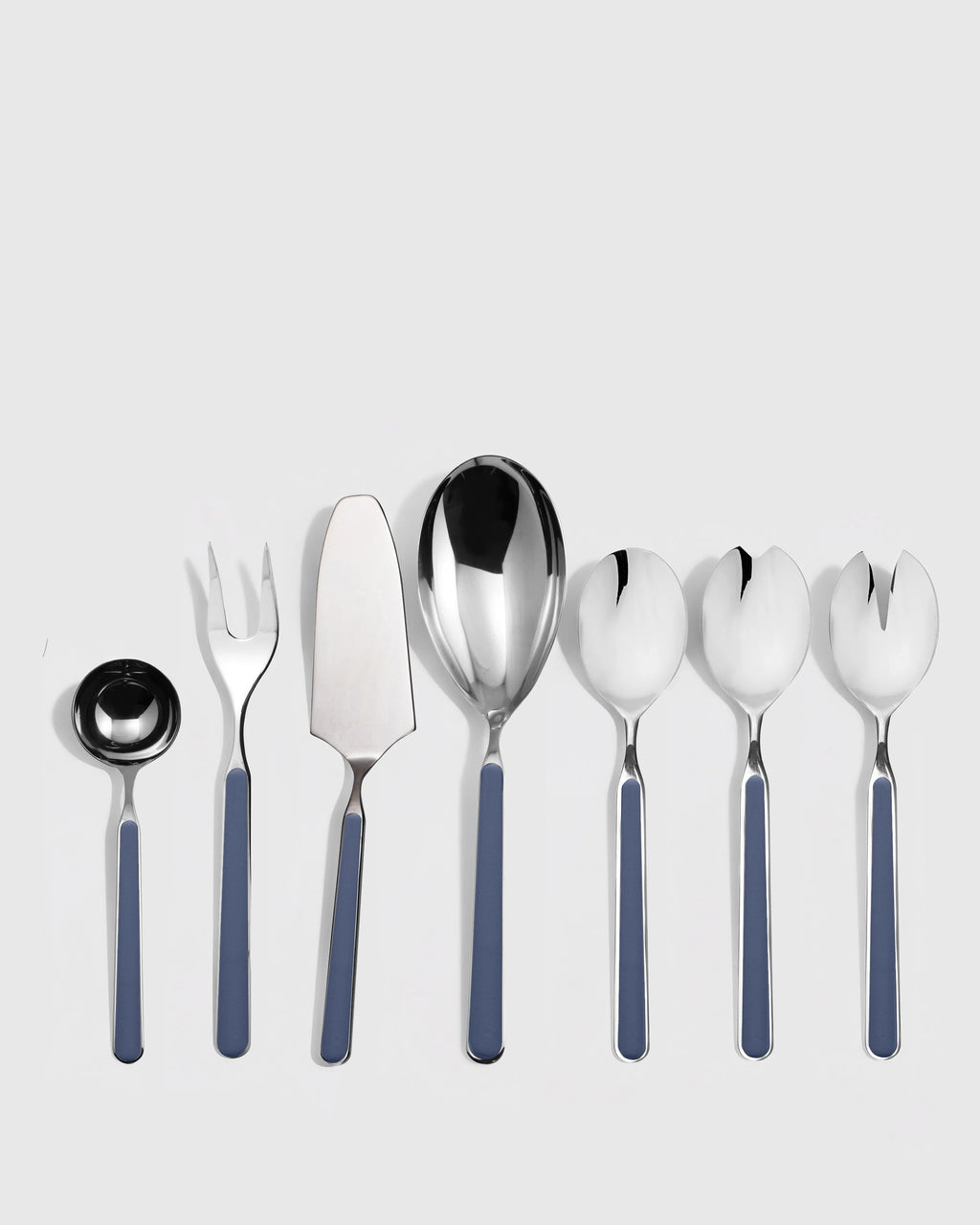 Fantasia 7-Pc Serving Utensil Set by Mepra - One Size / Porcelain