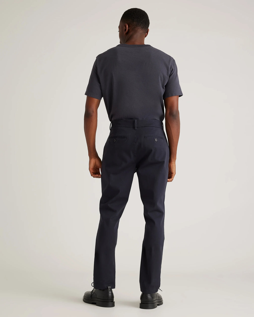 Organic Cotton Stretch Chinos - 30X30 / Dark Charcoal
