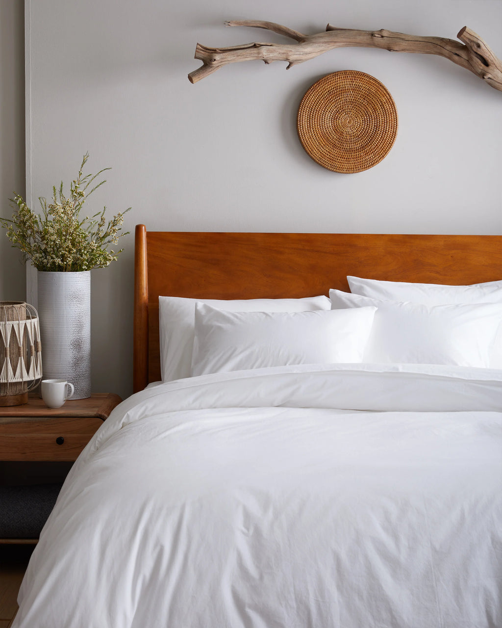 Organic Brushed Cotton Sham Set - Standard / Toffee
