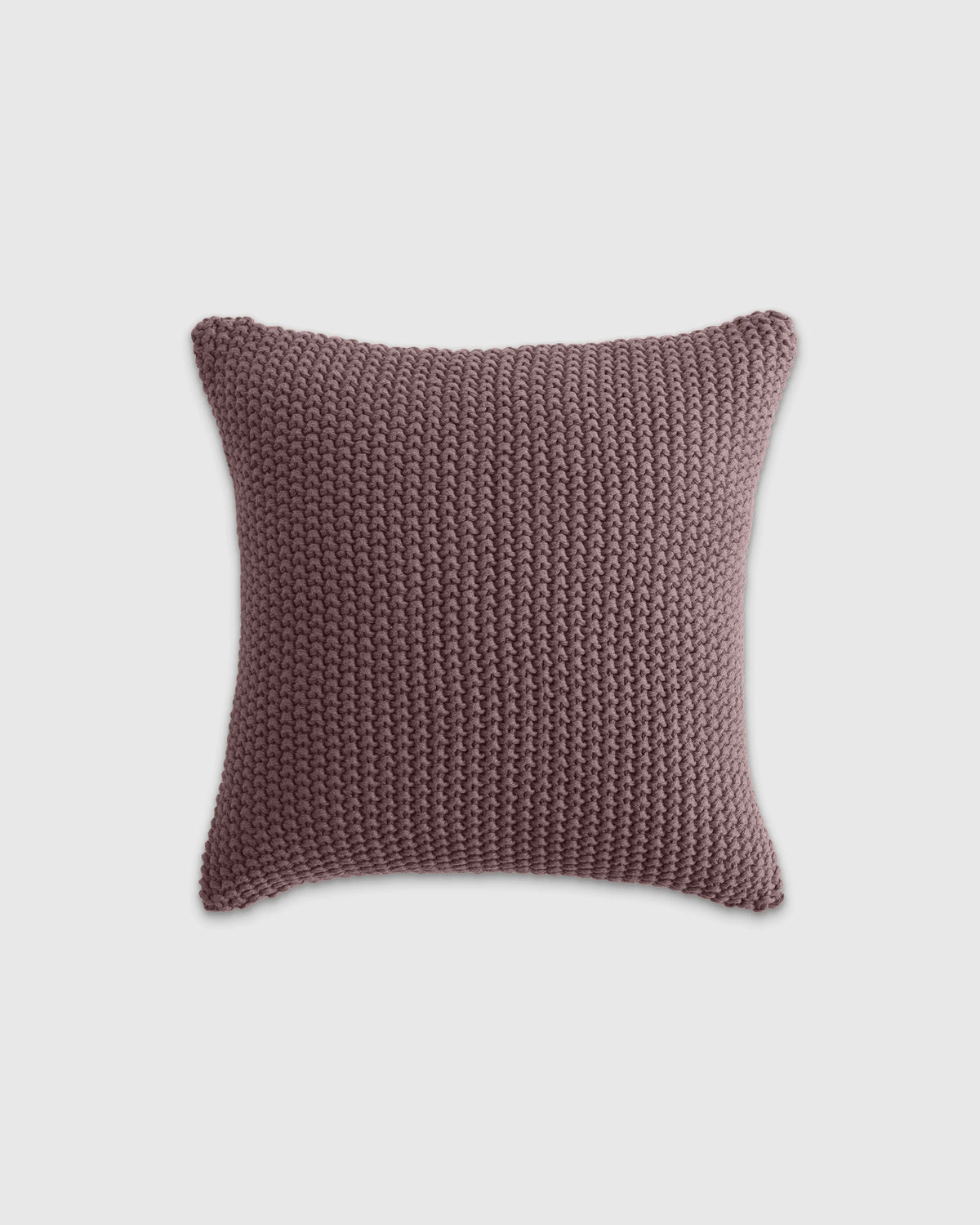 Cotton Fisherman Pillow Cover - 20x20 / Fig Main image