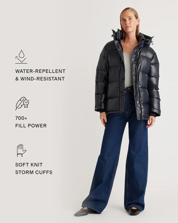Responsible Down Puffer Jacket - XS / Sea Spray Green