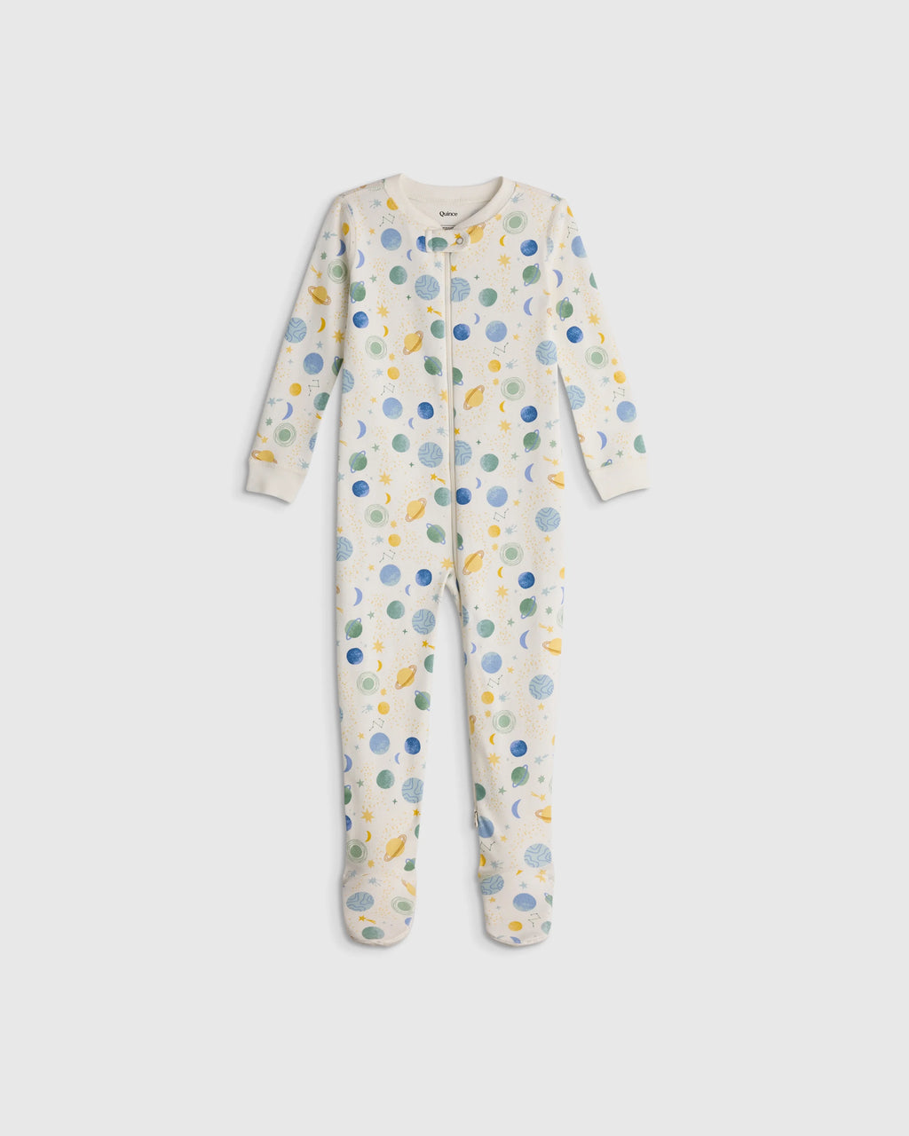 100% Organic Cotton Footie Pajama - 0-3M / Vehicles