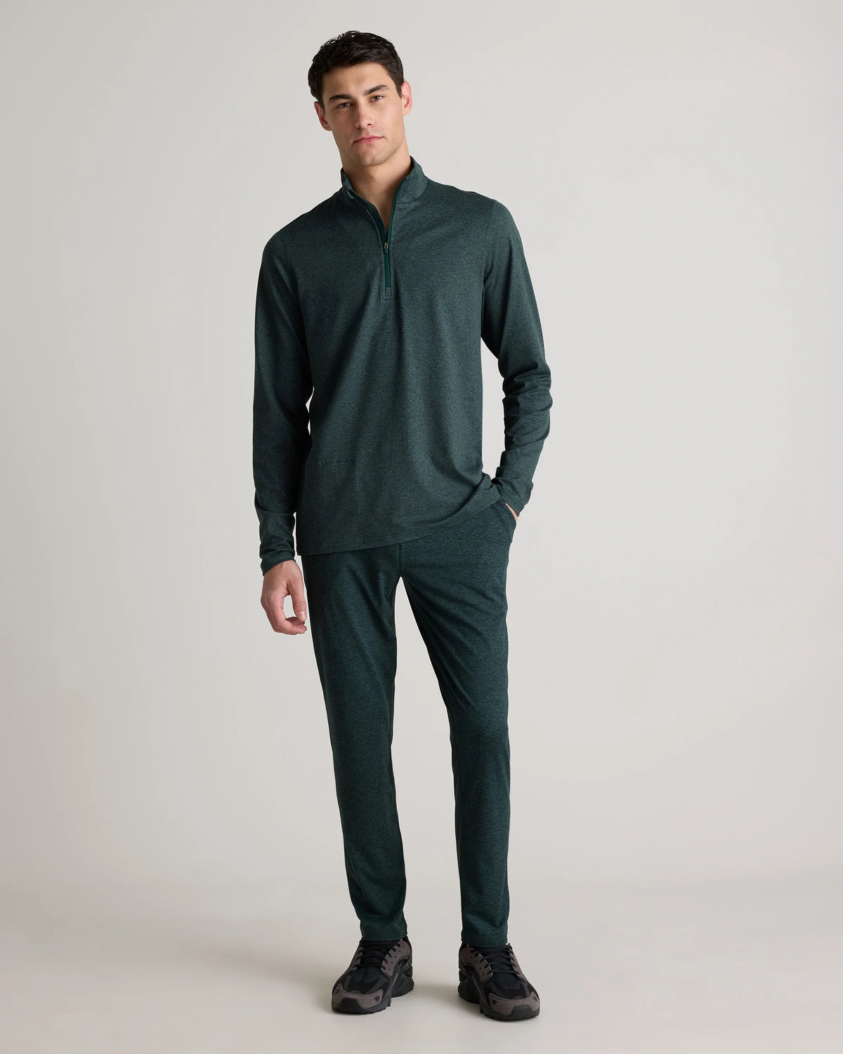 Flowknit Performance Half-Zip - XS / Heather Morel Grey Main image