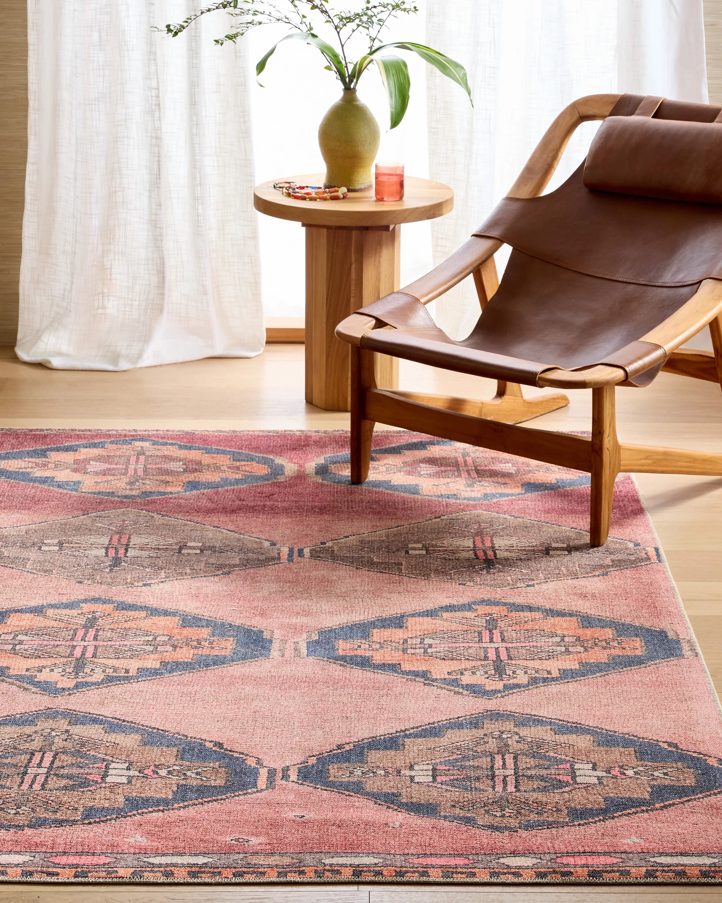 Celeste Performance Rug - 3'9" x 6' / Baroque Rose Secondary image