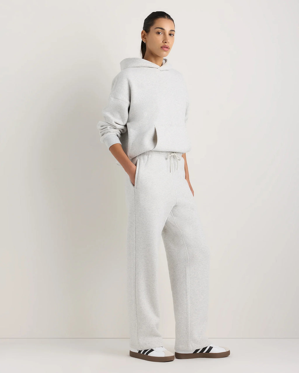 Everyday Fleece Straight Leg Sweatpants - XS / Coastal Sage