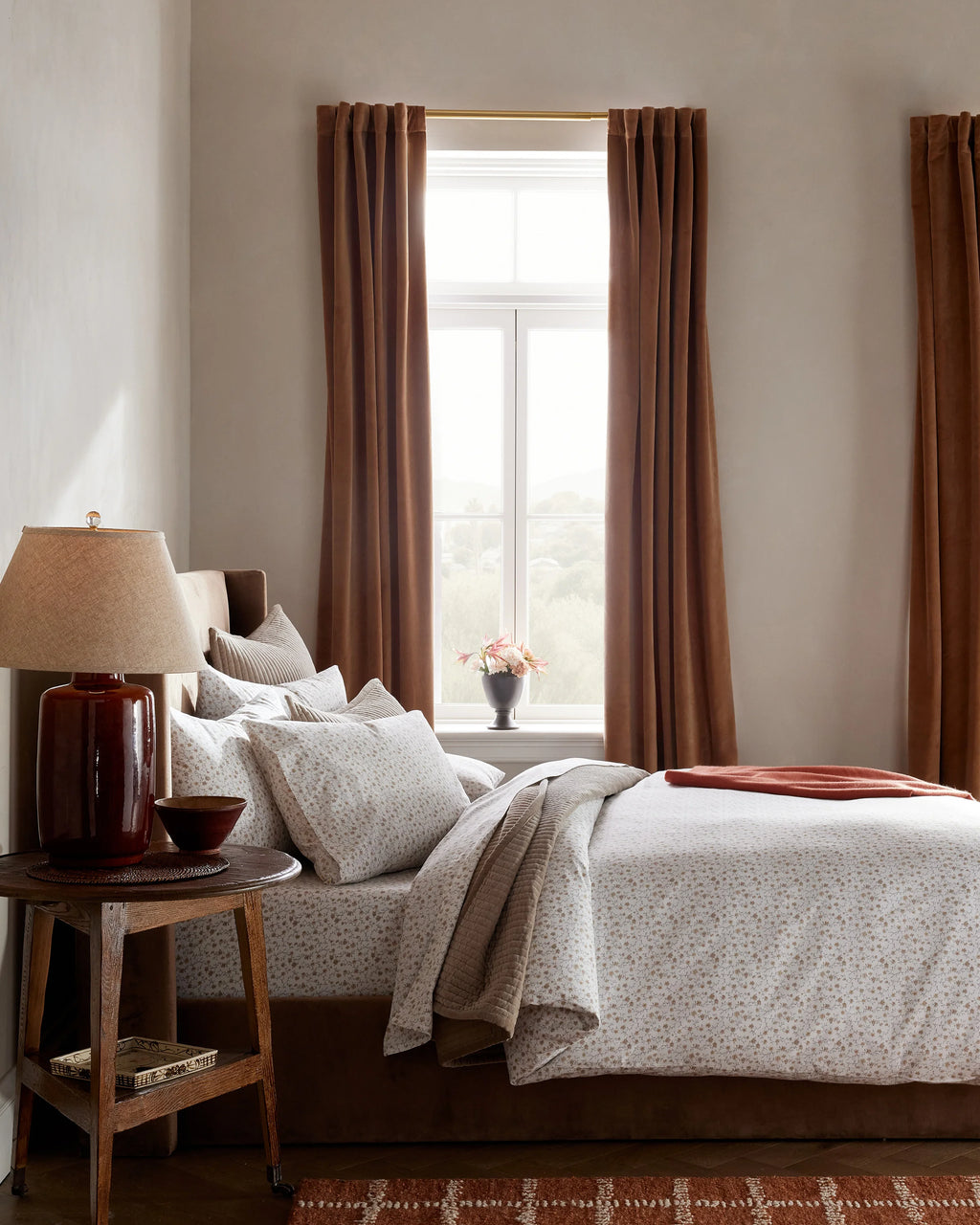 Organic Crisp Percale Deluxe Bedding Bundle - Twin / White