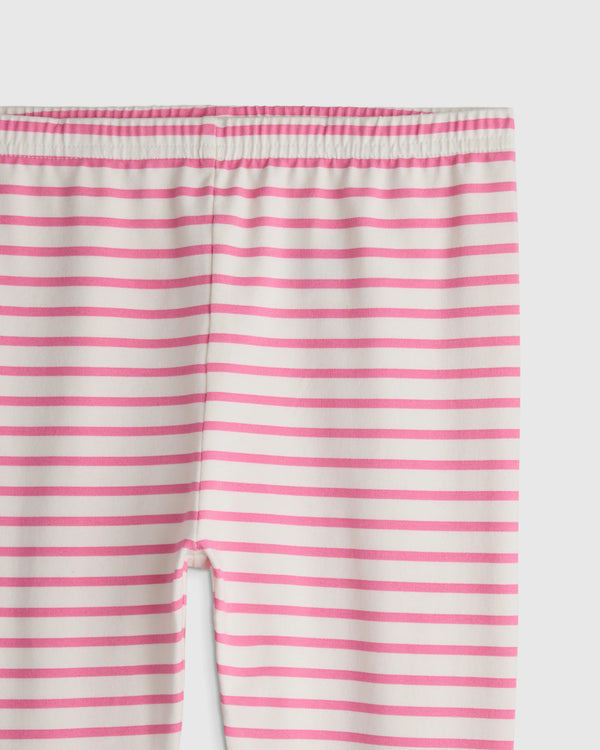 Organic Cotton Leggings - 2T / Red