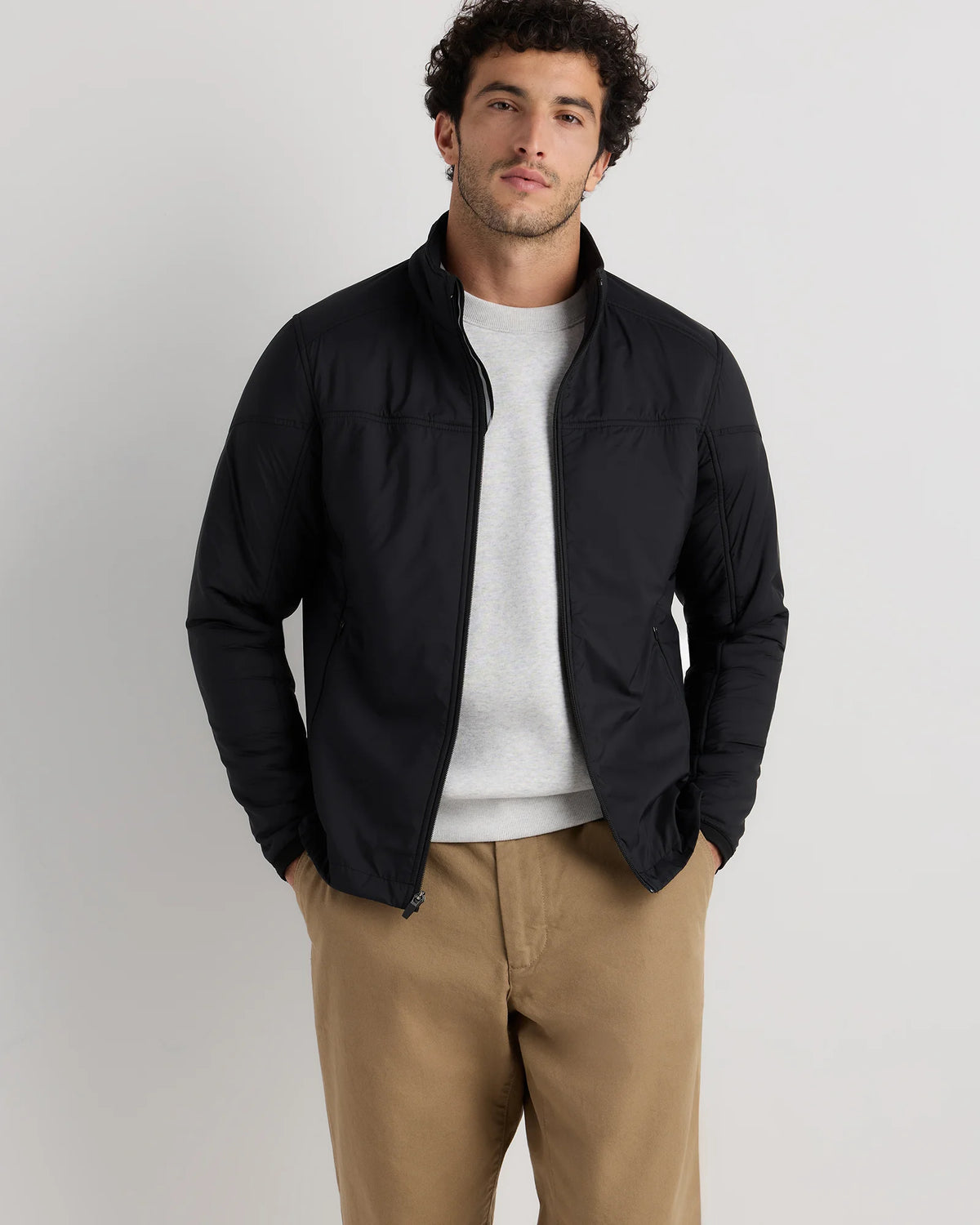 Weather Proof Fleece-Lined Jacket - S / Rich Black Main image