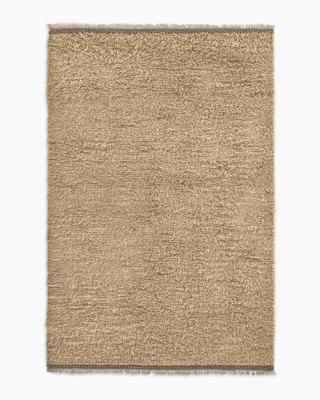 Dover Wool Shag Rug - 5' x 8' / Natural