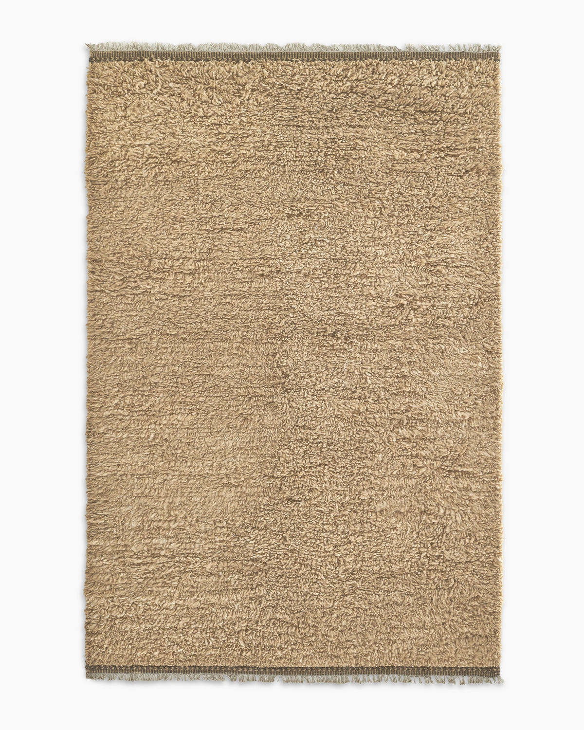 Dover Wool Shag Rug - 5' x 8' / Natural Main image