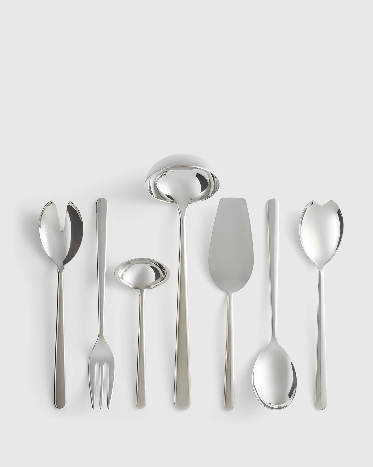 Linea 7-Pc Serving Utensil Set by Mepra - One Size / Polished Stainless Steel Main image
