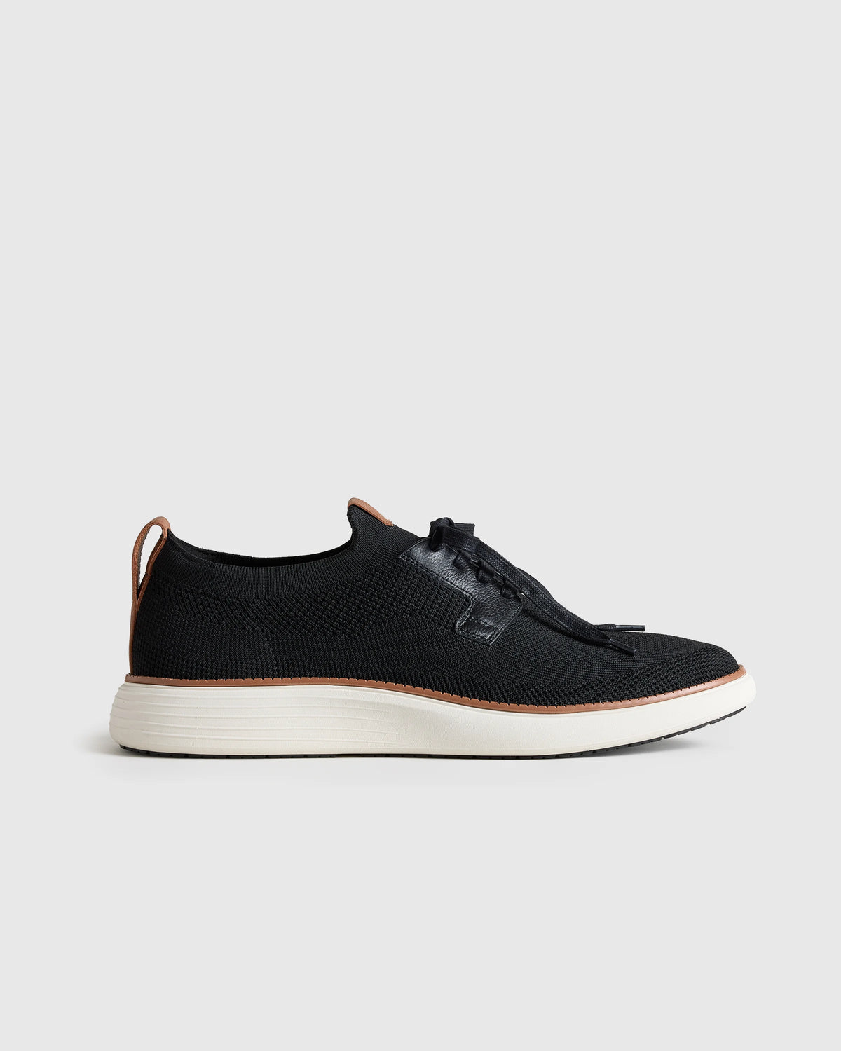 Engineered Knit Derby Sneaker - 7 / Black Main image