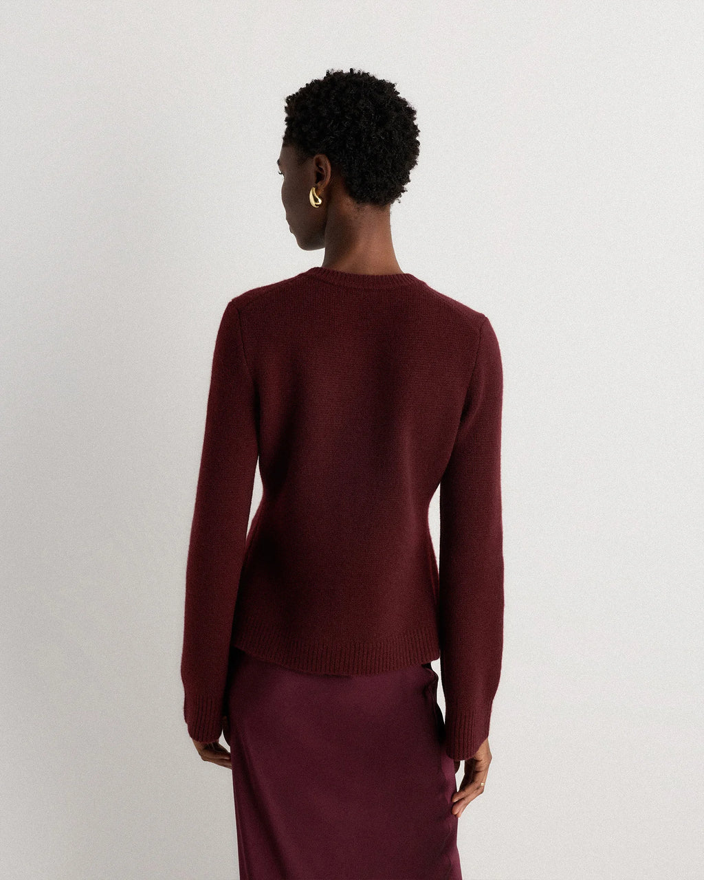 Mongolian Cashmere Structured Cardigan - XS / Oatmeal