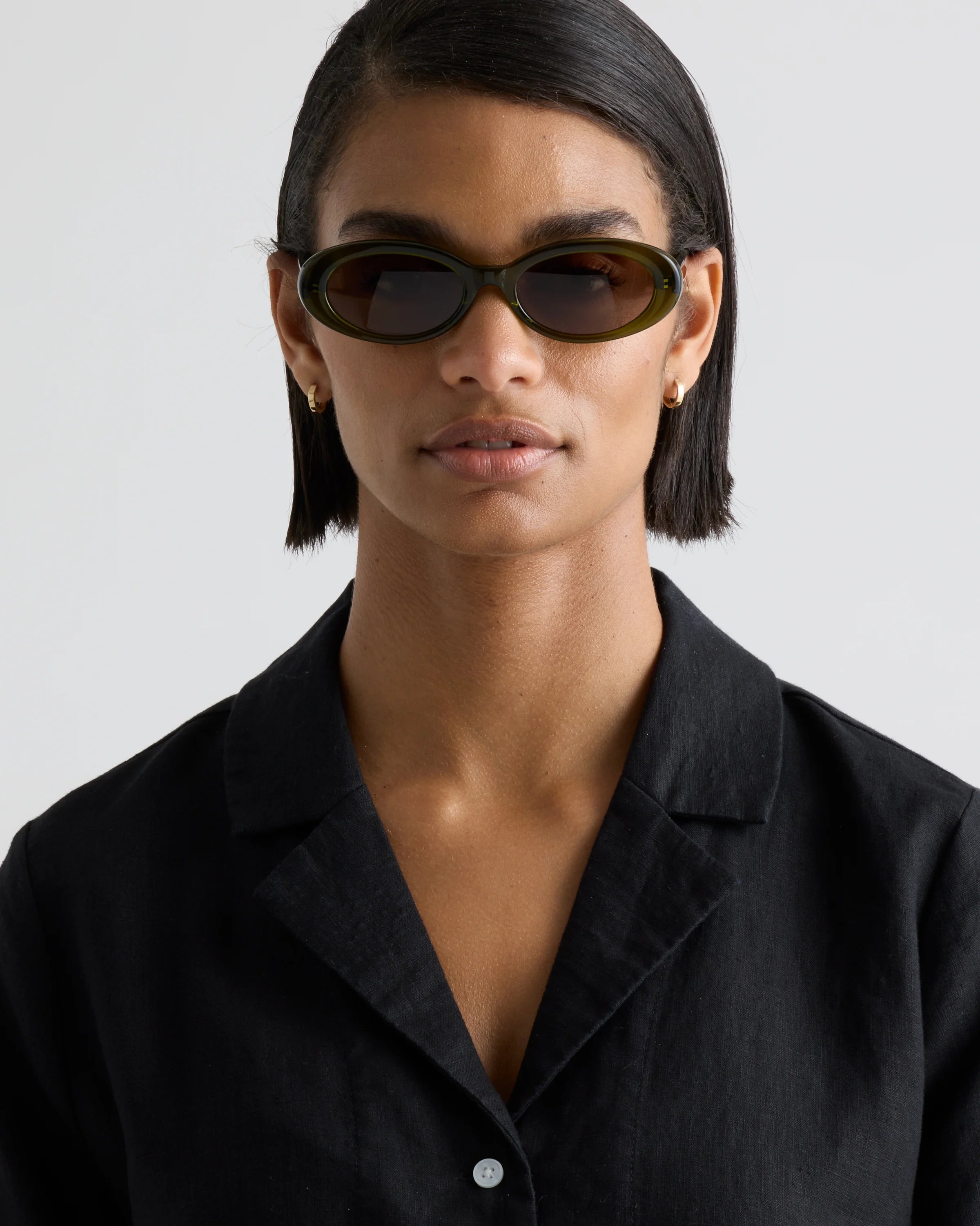 Bali Polarized Acetate Sunglasses - One Size / Moss with Brown lens Secondary image