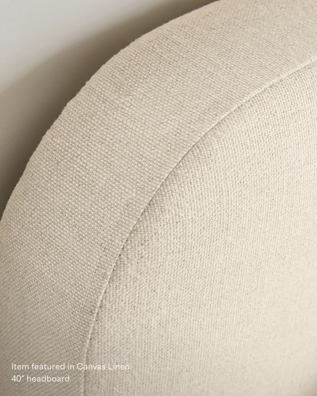 Curved Bed in Performance Velvet - Full / Walnut