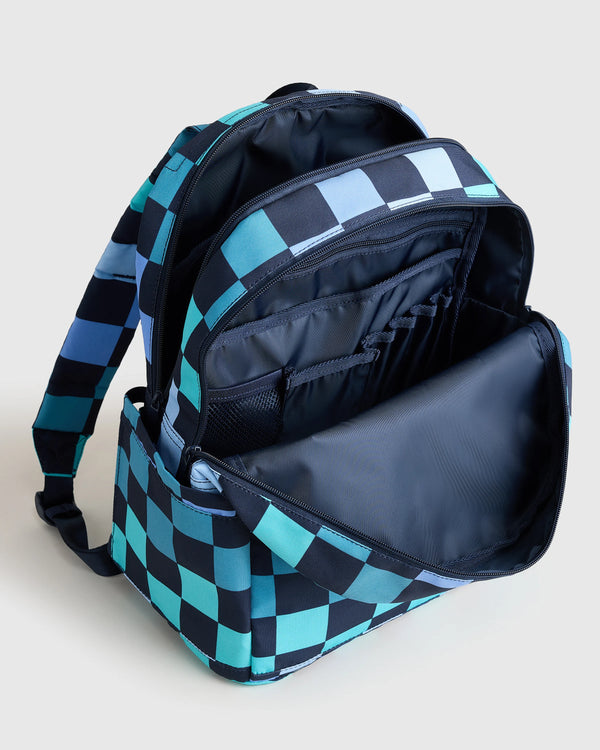 Recycled Double Pocket Backpack - One Size / Rainbow Clouds