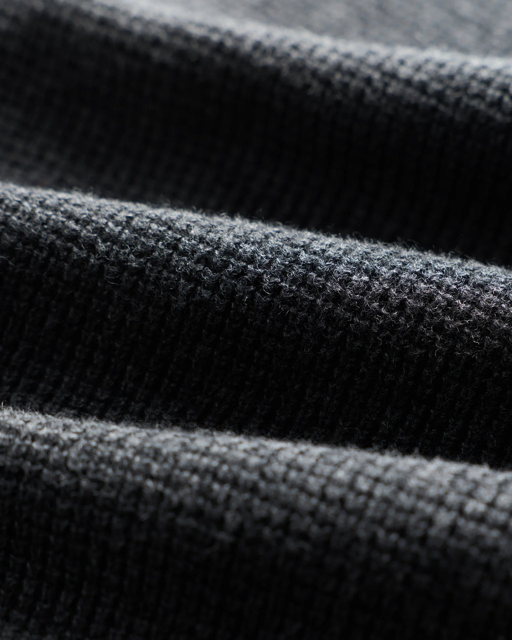 Organic Cotton Cashmere Waffle Crewneck Sweater - S / Bayberry Olive